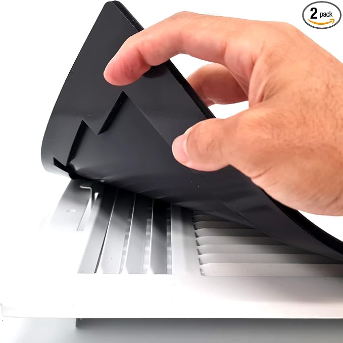 Powerful Magnetic Vent Covers (2-Pack) That Will Never Fall Off (Upgraded Design) - for Sealing