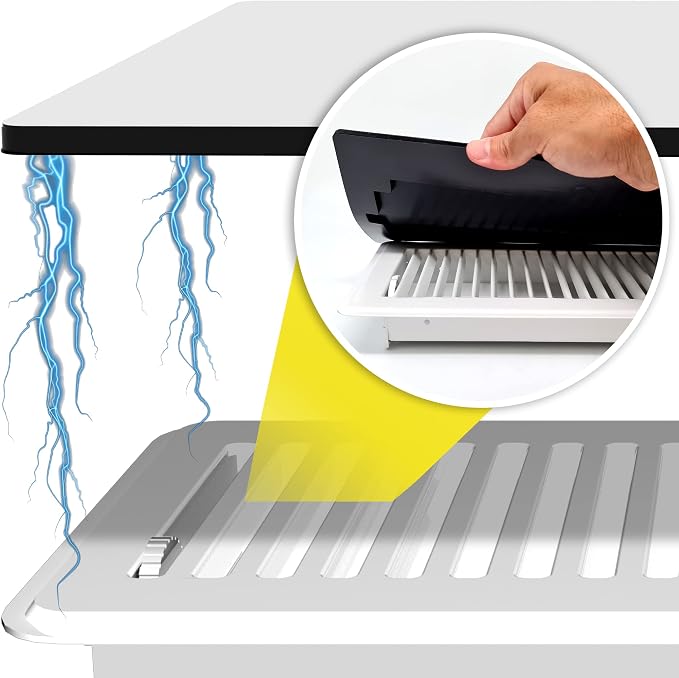Powerful Magnetic Vent Covers (3-Pack) That Will Never Fall Off (Upgraded Design) - for Sealing