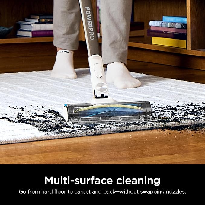PowerPro Flex Reveal Plus Cordless Vacuum, FloorDetect & Dirt-Reveal Technology, HEPA Filter, for Carpets & Hard Floors, Up