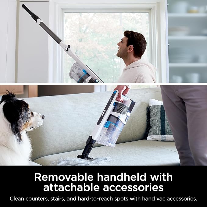 PowerPro Flex Reveal Plus Cordless Vacuum, FloorDetect & Dirt-Reveal Technology, HEPA Filter, for Carpets & Hard Floors, Up
