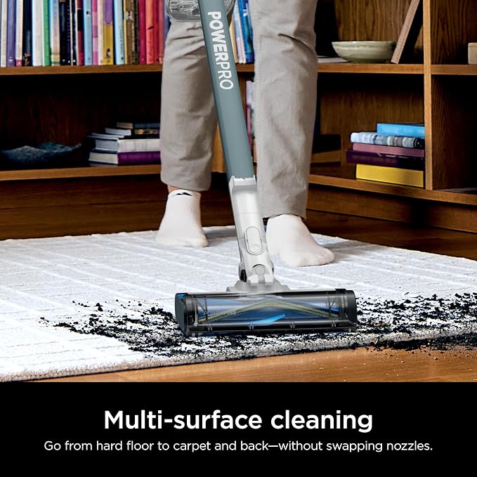PowerPro Plus Cordless Stick Vacuum, Lightweight, Rechargeable, FloorDetect Technology, HEPA Filter, Up to 50-Minute Runtime