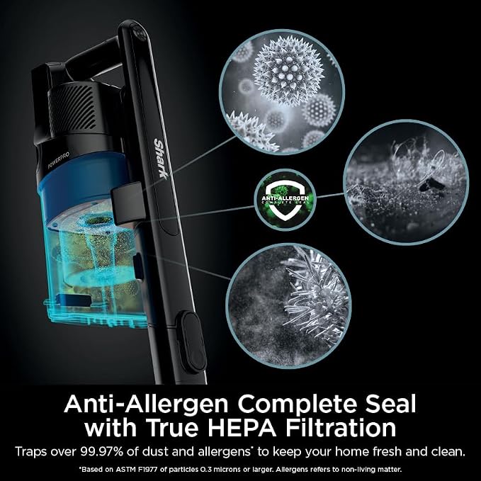 PowerPro Plus Cordless Stick Vacuum, Lightweight, Rechargeable, FloorDetect Technology, HEPA Filter, Up to 50-Minute Runtime