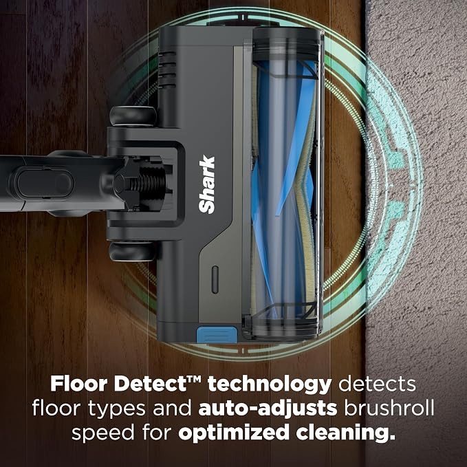 PowerPro Reveal Plus Cordless Vacuum, FloorDetect & Dirt-Reveal Technology, HEPA Filter, Carpet & Hard Floor, Rechargeable
