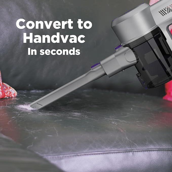 Powerseries+ Corded 4 in 1 Stick Vacuum, Upright to Hand-Vac Multi Surface, LED Floor Head, HEPA Filtration, Powerful 14k