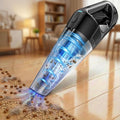 PowerSpeed CleanView Portable Handheld Vacuum - 16000Pa Strong Suction Powerful with 1000mL Dust Cup and LED Light - Cordless
