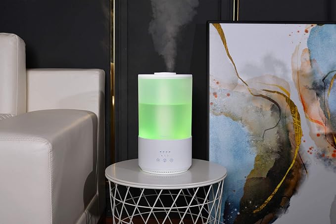 Premium 4000 ml Tall Essential Oil Diffuser 4L 4 Liter 50 Hour Run with Remote Timer Aroma Humidifier 1 Gallon Big Capacity