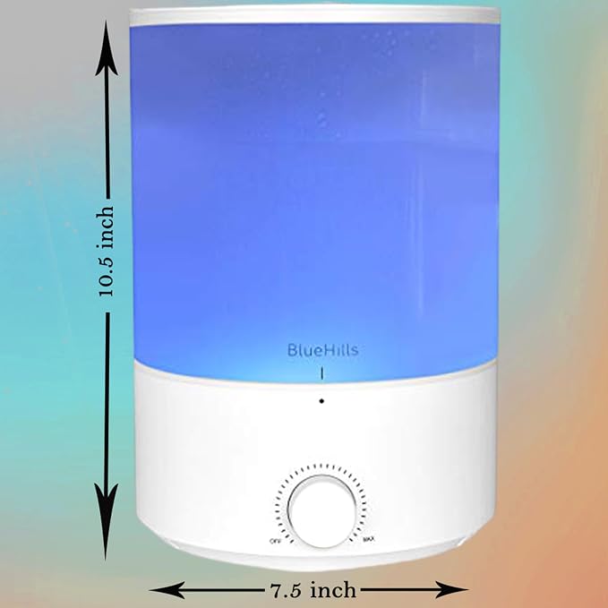 Premium 4000 ml XL Essential Oil Diffuser 4L 4 Liter 70 Hour Run Humidifier Aromatherapy 1 Gallon Big Capacity High Mist