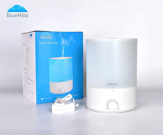 Premium 4000 ml XL Essential Oil Diffuser 4L 4 Liter 70 Hour Run Humidifier Aromatherapy 1 Gallon Big Capacity High Mist
