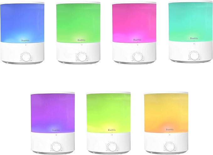 Premium 4000 ml XL Essential Oil Diffuser 4L 4 Liter 70 Hour Run Humidifier Aromatherapy 1 Gallon Big Capacity High Mist