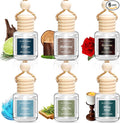 Premium Car Air Freshener, 6 Pack Deep Luxury Scent Essential Oil Diffuser, Long Lasting Fragrance Interior Decor