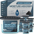 Premium Moisture Absorbers and Dehumidifier Tubs – High-Efficiency Closet Dehumidifier and Dehumidifier for Car, Odor Control