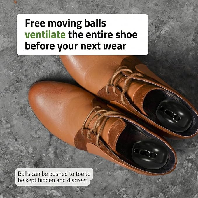 Premium Shoe Deodorizer (Pack of 6) | Scented Odor Ball for Shoes | Long-Lasting | Multi-use Shoe Deodorant for Shoes