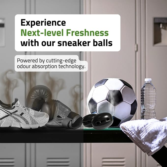 Premium Shoe Deodorizer (Pack of 6) | Scented Odor Ball for Shoes | Long-Lasting | Multi-use Shoe Deodorant for Shoes