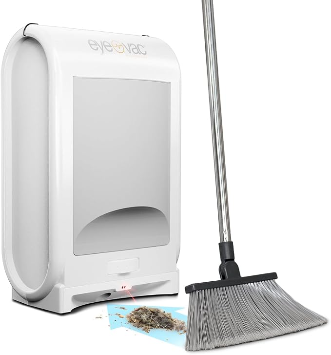 Pro Touchless Vacuum Automatic Dustpan - Ultra Fast & Powerful - Great for Sweeping Salon Pet Hair Food Dirt Kitchen, Corded