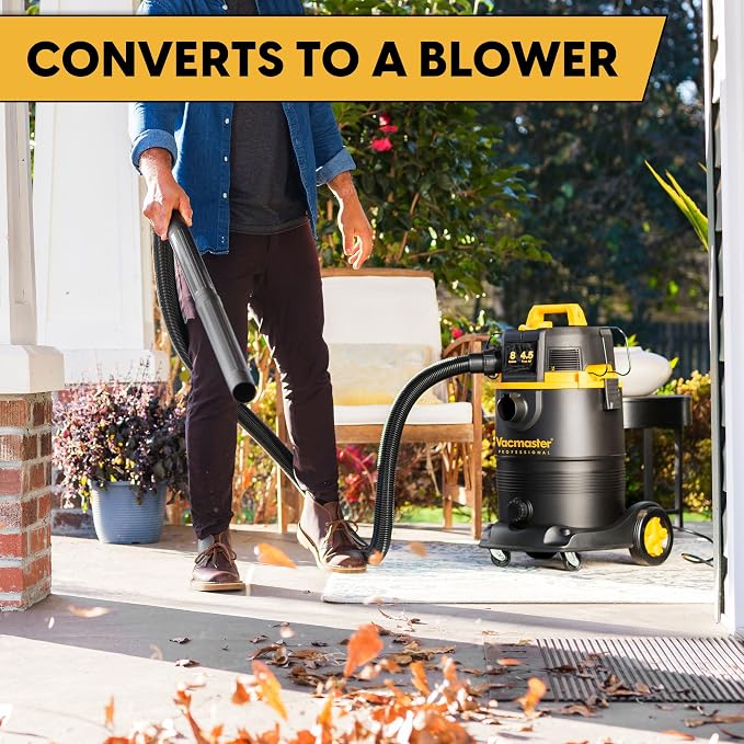 Professional VDK811PW 0201 8 Gallon 4.5 Peak HP Wet/Dry Vac with Self-Cleaning Filter System, 8 Gal, Black, alternate product