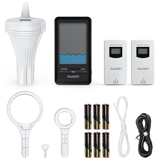 PT-3 Wi-Fi Pool Thermometer Floating Easy Read with 2 Additional Remote Sensors, APP Remote Monitor, Large Digital Display