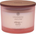 PT40896 Scented Candle Stillness + Purity (Rose Water) Coffee TableOrange Home Décor, product image