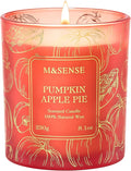 Pumpkin Apple Pie Scented Candles, 8.1oz 42-Hour Slow Burning Soy Candles, product image