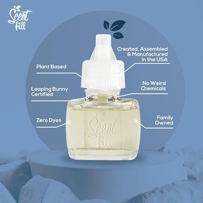 Pumpkin Pie Plug in Air Freshener, 4 Scented Oil Refills, alternate product view 7