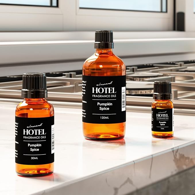 Pumpkin Spice Diffuser Oil - Pumpkin Spice Fragrance Oil Blend for Ultrasonic and Waterless Diffusers and Crafting - 120 mL