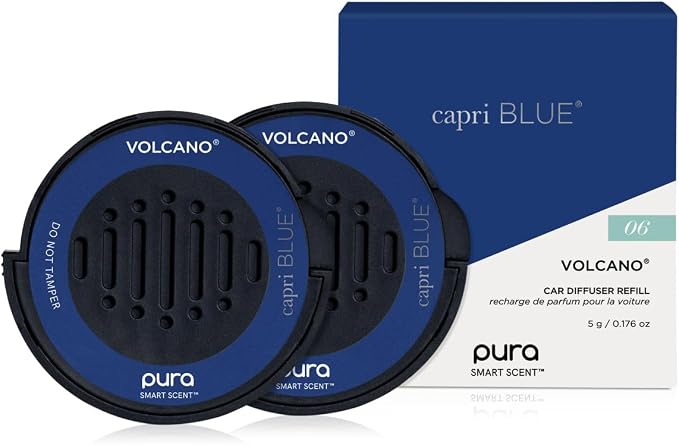 Car Diffuser Refills - Includes 2 Car Air Freshener Scent Diffusers - Long Lasting Air Freshener - Refills Only
