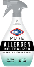 PURE Allergen Neutralizer Fabric and Carpet Spray, Clean Breeze, 26 Fluid Ounces