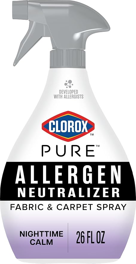 PURE Allergen Neutralizer Fabric and Carpet Spray, Nighttime Calm, 26 Fluid Ounces