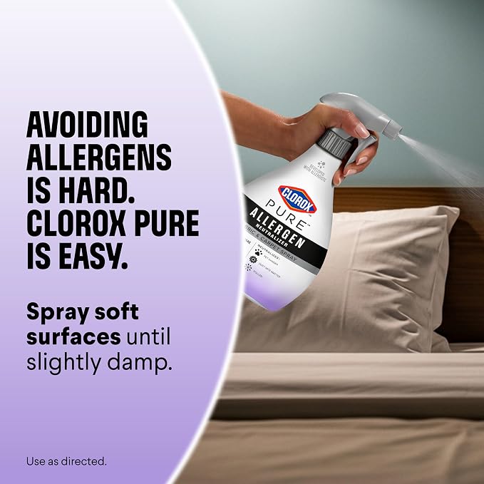 PURE Allergen Neutralizer Fabric and Carpet Spray, Nighttime Calm, 26 Fluid Ounces, alternate view 7