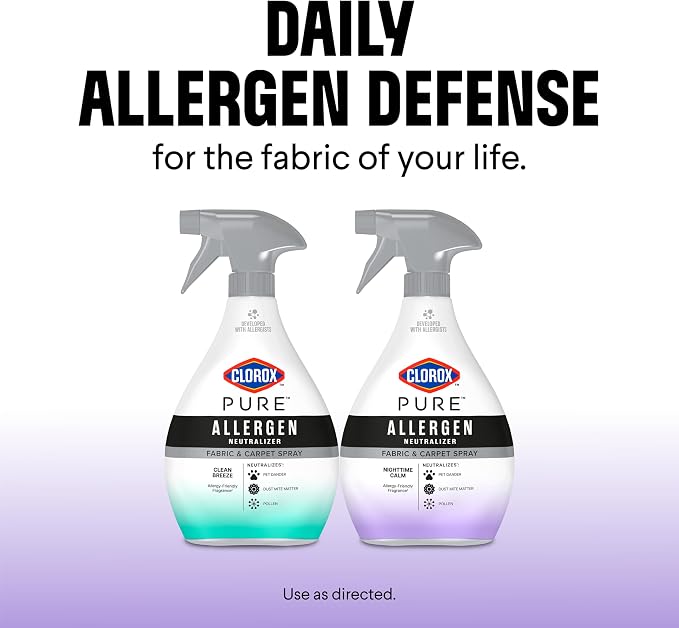 PURE Allergen Neutralizer Fabric and Carpet Spray, Nighttime Calm, 26 Fluid Ounces, alternate view 11
