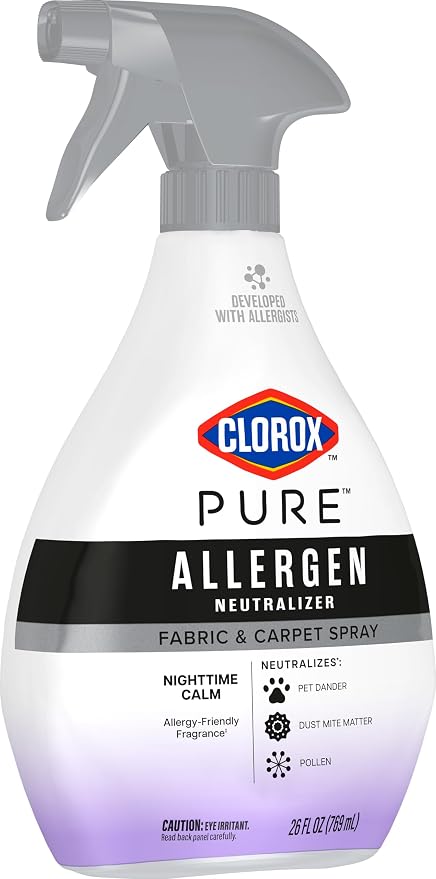 PURE Allergen Neutralizer Fabric and Carpet Spray, Nighttime Calm, 26 Fluid Ounces, alternate view 13