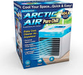 Pure Chill Evaporative Air Cooler By - Powerful 3-Speed Personal Space Cooler, Quiet, Lightweight And