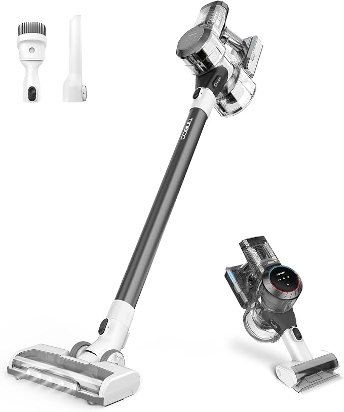 Pure ONE S11 Smart Cordless Stick Vacuum Cleaner, Strong Suction Handheld Vacuum for Hard Floors, Cars & Pet Hair