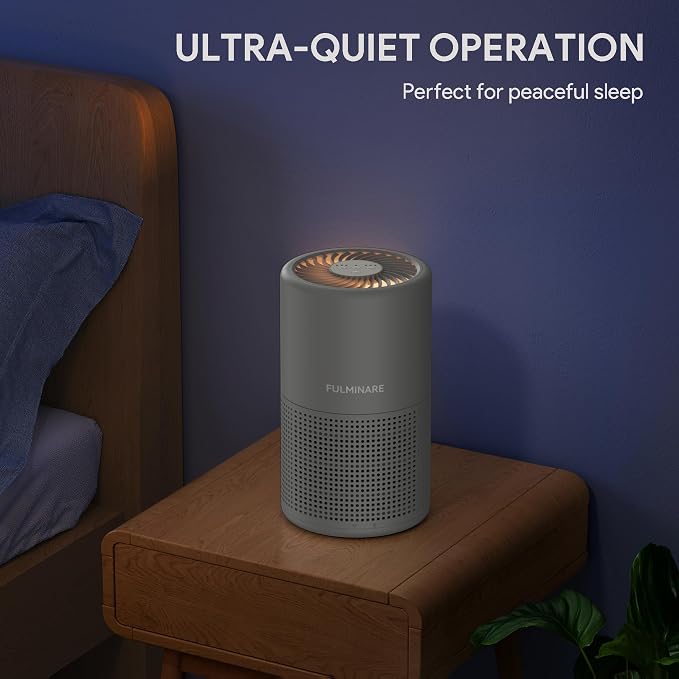 Air Purifiers for Home H13 True HEPA Air Filter Quiet Air Cleaner With Night Light Portable Small Air