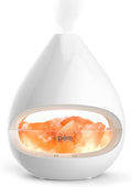 PureGlow Crystal - 2-in-1 Himalayan Salt Lamp & Ultrasonic Essential Oil Diffuser, Original Salt relaxation Lamp, product