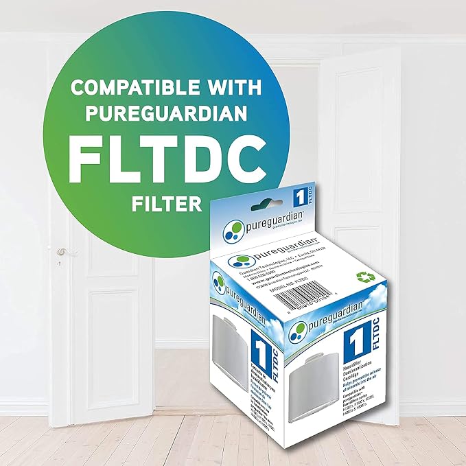 Top Fill Warm and Cool Mist Ultrasonic Humidifier, 560 Sq. Ft., 2 Gallon Tank, 100 Hour Runtime on Low