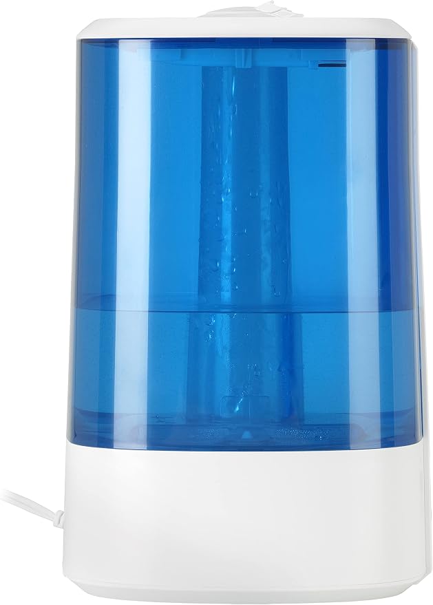 Top Fill Warm and Cool Mist Ultrasonic Humidifier, 560 Sq. Ft., 2 Gallon Tank, 100 Hour Runtime on Low