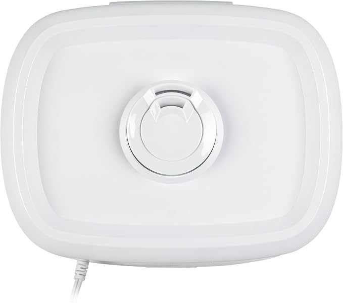 Top Fill Warm and Cool Mist Ultrasonic Humidifier, 560 Sq. Ft., 2 Gallon Tank, 100 Hour Runtime on Low