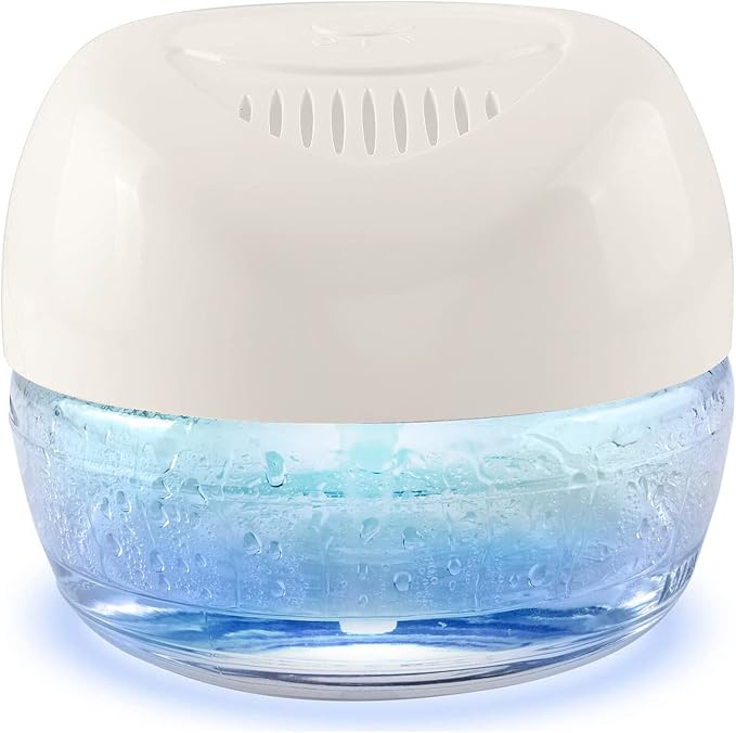 Purifier Air Washer, Air Fresher Aroma Diffuser for Home, Office, Air Purifier with Night Light (White), product image
