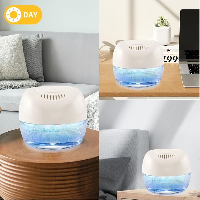Purifier Air Washer, Air Fresher Aroma Diffuser for Home, Office, Air Purifier with Night Light (White), alternate product