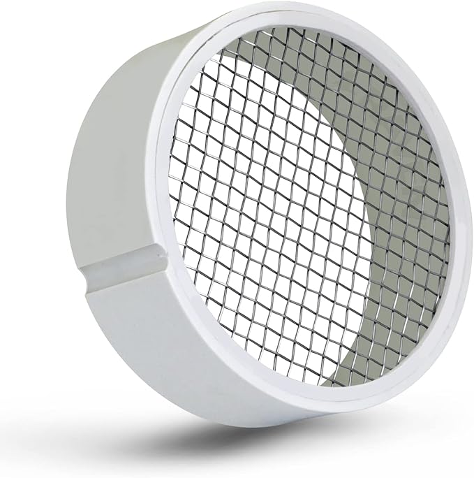 PVC Termination Cap Mesh Screen Vent Cover, Furnace & Roof Stainless Steel Wire Round Exhaust Pipe Cover End 3"