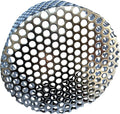 PVC Termination Cap Vent Cover, Stainless Steel Mesh Screen Vent Cover Slot for 4.24" to 4.34" ID Furnace and Roof Vent Pipe