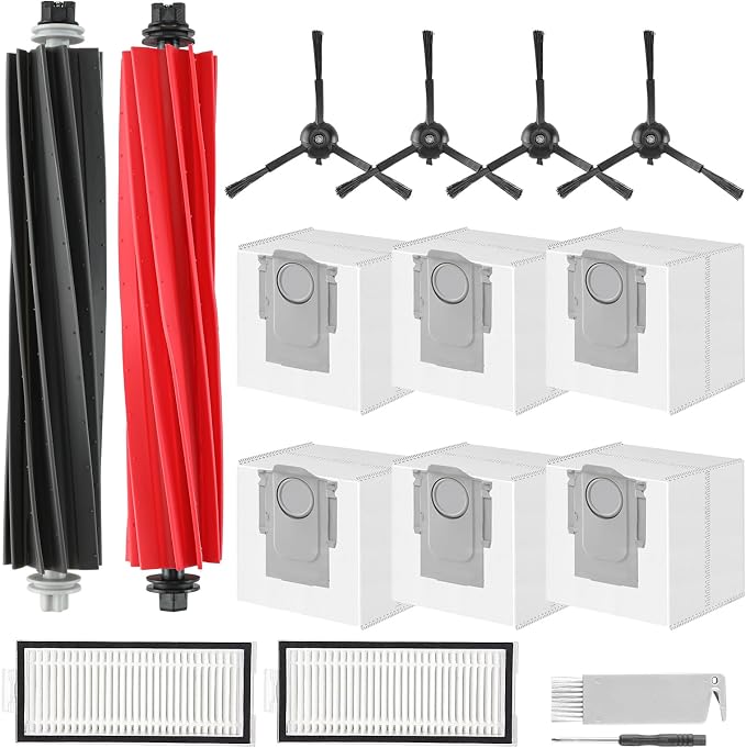 Q5 Max+ Accessories Replacement Parts Compatible with Q5 Max+, Q5 Pro+, Q8 Max+, Q5 DuoRoller+ Robot Vacuum
