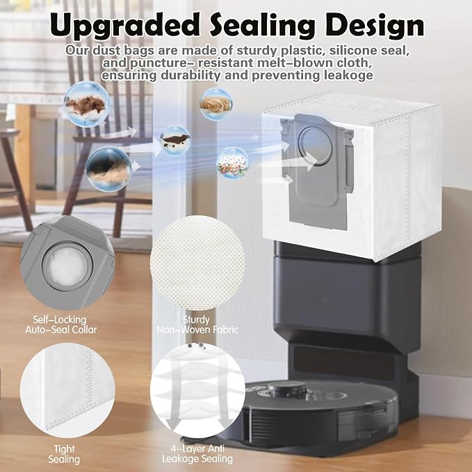 Q5 Max+ Accessories Replacement Parts Compatible with Q5 Max+, Q5 Pro+, Q8 Max+, Q5 DuoRoller+ Robot Vacuum