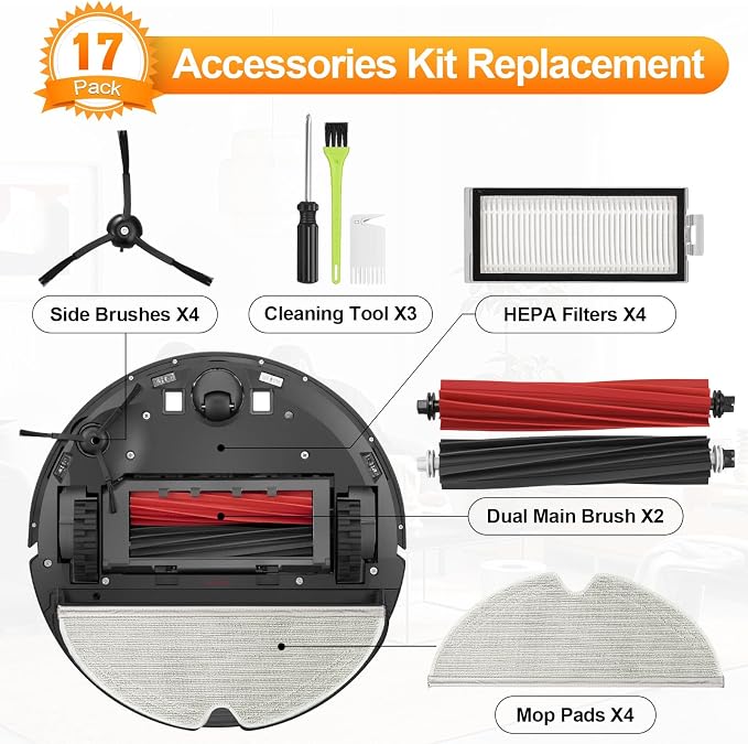 Q5 Max+ Replacement Accessories for Q5 Max+/ Q8 Max+ /Q5 Max Plus / Q5 Pro / Q5 Pro+ Plus Replacement Parts for Q5