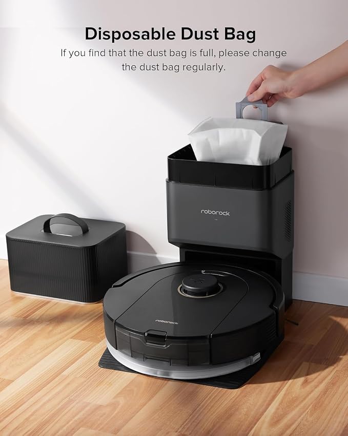 Q5 Pro+ Robot Vacuum and Mop, Self-Emptying, 5500 Pa Max Suction, DuoRoller Brush, Hands-Free Cleaning for up to 7 Weeks