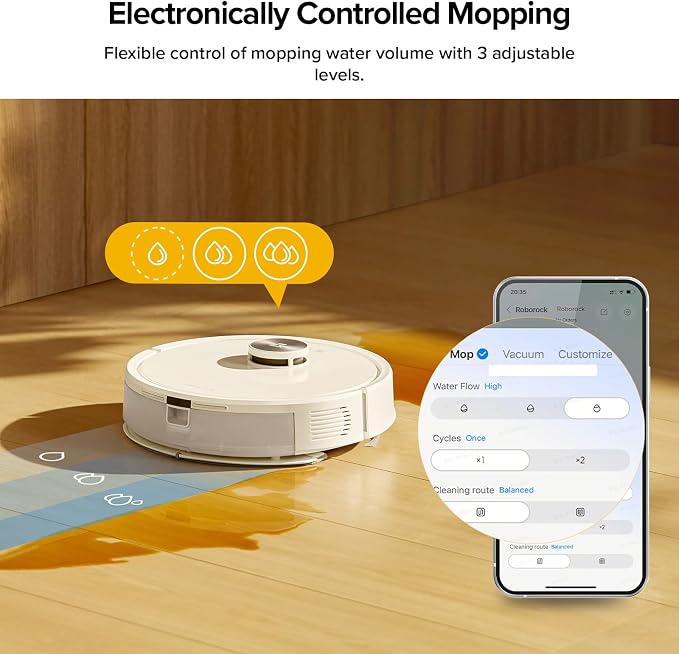 Q7 M5+ Robot Vacuum and Mop, Upgraded from Q5 Max+, Up to 7-9 Weeks Self-Empty, 10000Pa Suction, Dual Anti-Tangle System for