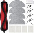 Q7M5 Replacement Accessories Kit for Q7 M5/M5+, Q7 L5/L5+ Plus Robot Vacuum, 1 Main Brushes, 4 HEPA Filters, 4 Side