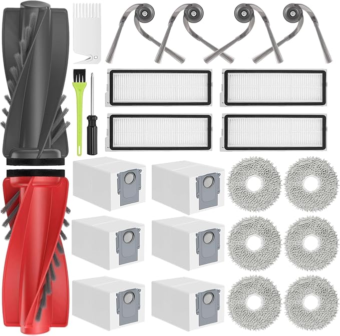 Qrevo S5V Accessories Replacement Parts for Qrevo Curv/Qrevo Curv S5X / Qrevo Edge/Qrevo Edge S5A Accessory Kit 2