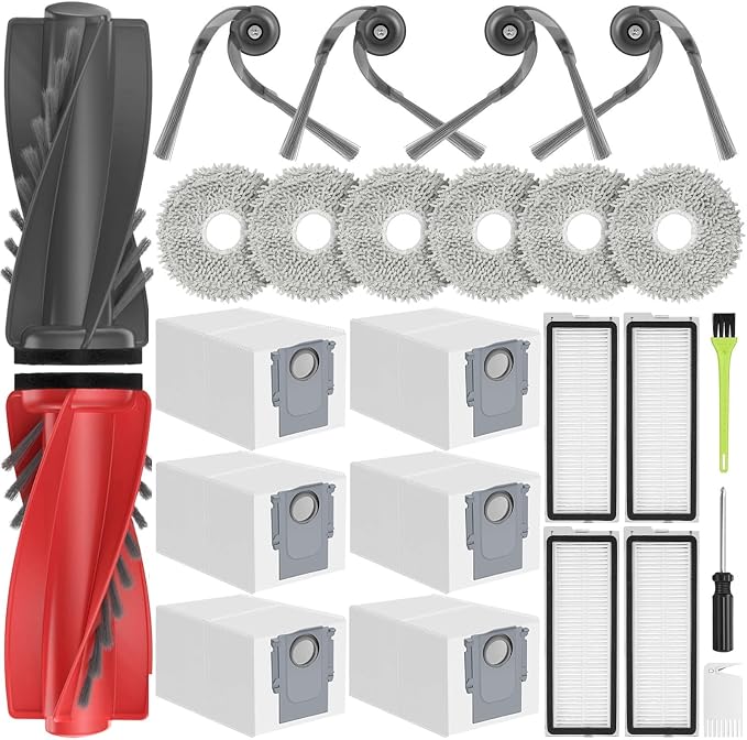 Qrevo S5V Accessories Replacement Parts for Qrevo Curv/Qrevo Curv S5X / Qrevo Edge/Qrevo Edge S5A Accessory Kit 2