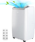 Quiet 12000 BTU Air Conditioner Portable for Room up to 550 Sq.Ft, 3 in-1 Floor Standing AC with Dehumidifier & Fan Mode